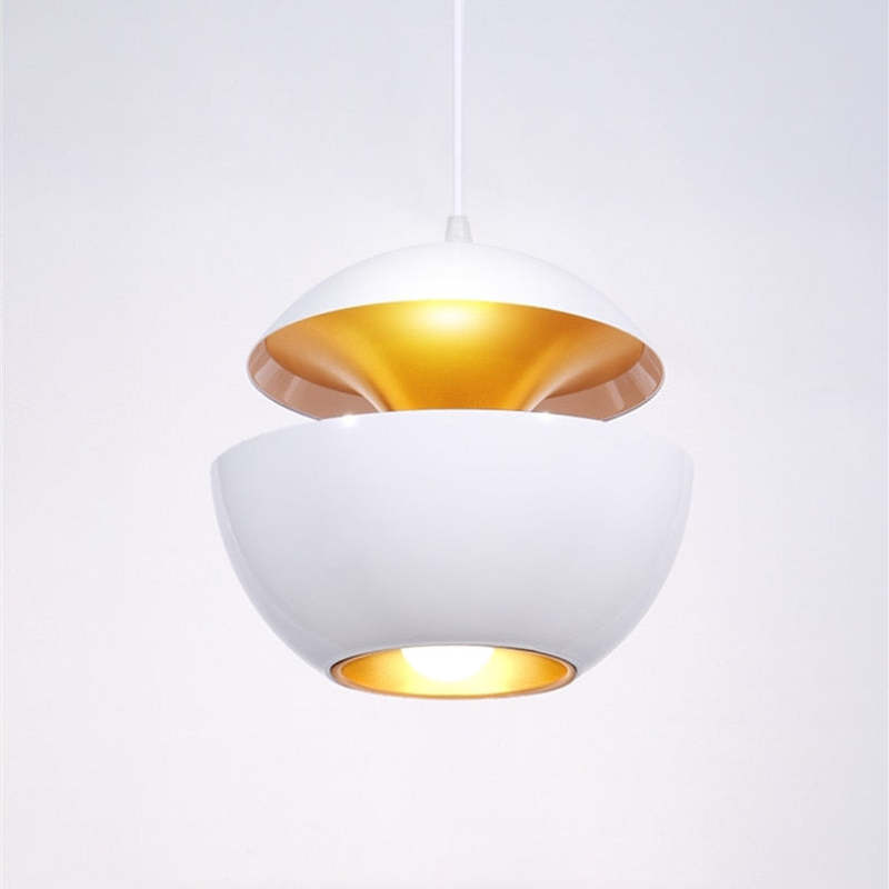 Modern LED Pendant Lamp - AstraGlow-White-Small (9.84 in)-Nora Luxe