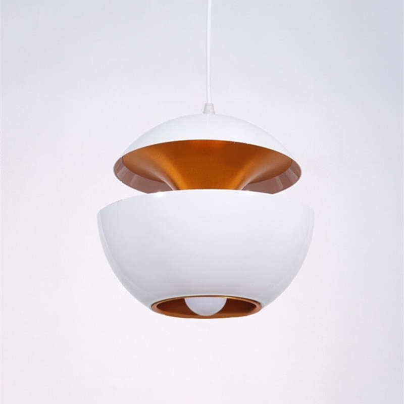 Modern LED Pendant Lamp - AstraGlow-White-Small (9.84 in)-Nora Luxe