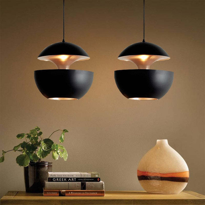 Modern LED Pendant Lamp - AstraGlow-White-Small (9.84 in)-Nora Luxe