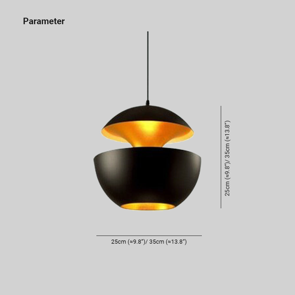 Modern LED Pendant Lamp - AstraGlow-White-Small (9.84 in)-Nora Luxe