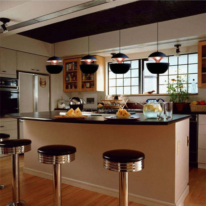 Modern LED Pendant Lamp - AstraGlow-White-Small (9.84 in)-Nora Luxe