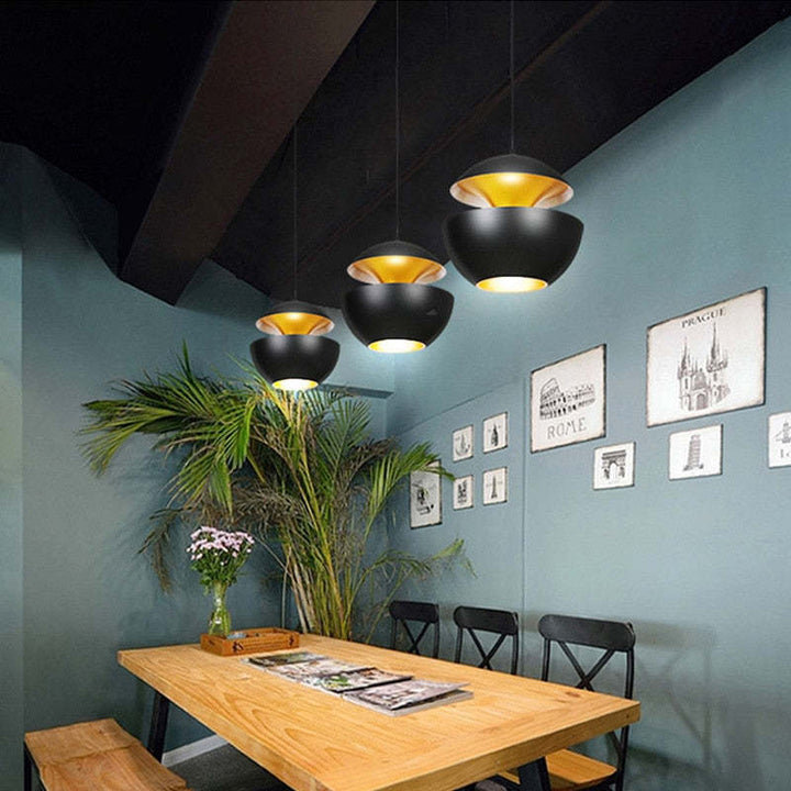 Modern LED Pendant Lamp - AstraGlow-White-Small (9.84 in)-Nora Luxe