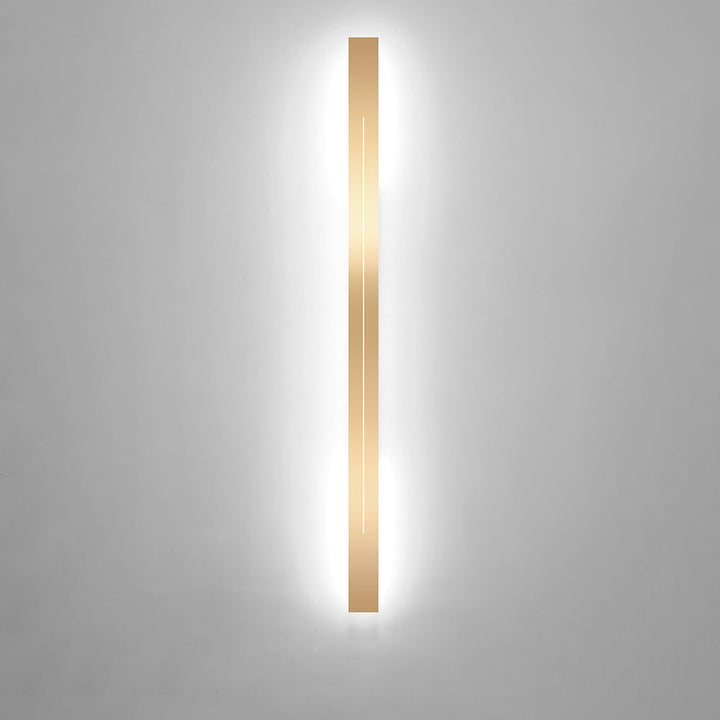 Modern LED Wall Lamp - LumièreGold-Black-L 23.62 in-Warm White-Nora Luxe