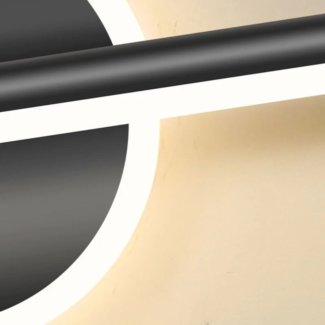 Modern LED Wall Lamp - OpalEdge-Round-Gold-15.75 inches-Nora Luxe
