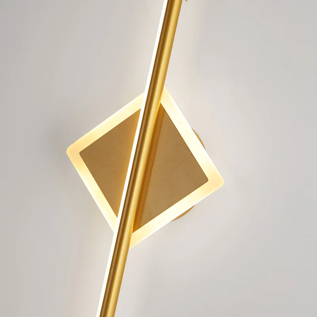Modern LED Wall Lamp - OpalEdge-Round-Gold-15.75 inches-Nora Luxe