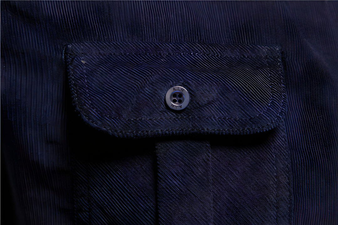 Modern Men's Shirt - Aiden-Dark Grey-S-Nora Luxe