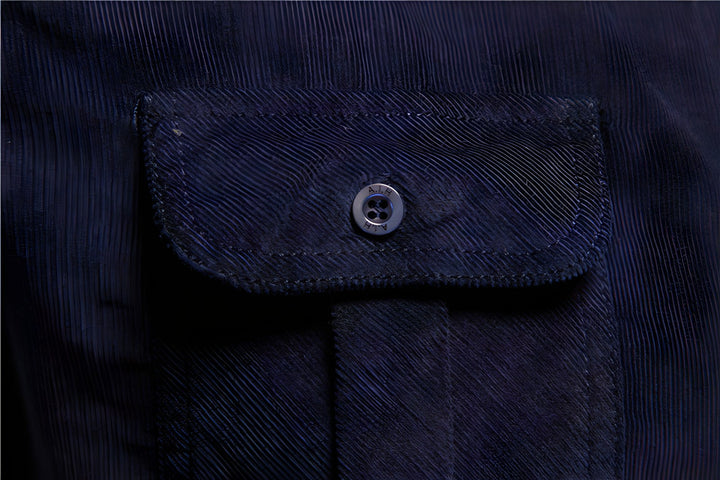 Modern Men's Shirt - Aiden-Dark Grey-S-Nora Luxe