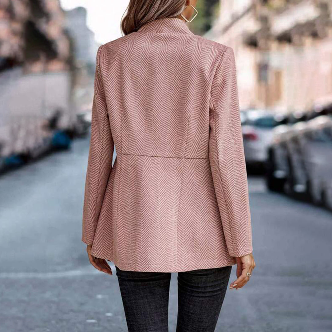 Modern Pink Ladies Blazer - Isla-S-Nora Luxe