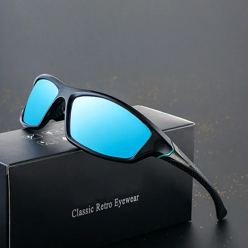 Modern & Polarised Unisex Sunglasses with UV400 Protection – Alex-Yellow-Nora Luxe