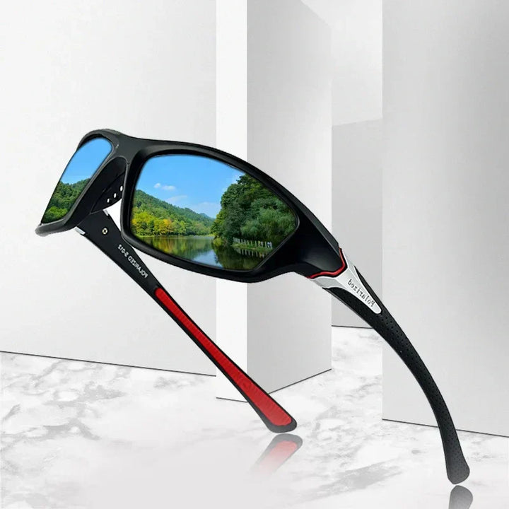 Modern & Polarised Unisex Sunglasses with UV400 Protection – Alex-Yellow-Nora Luxe