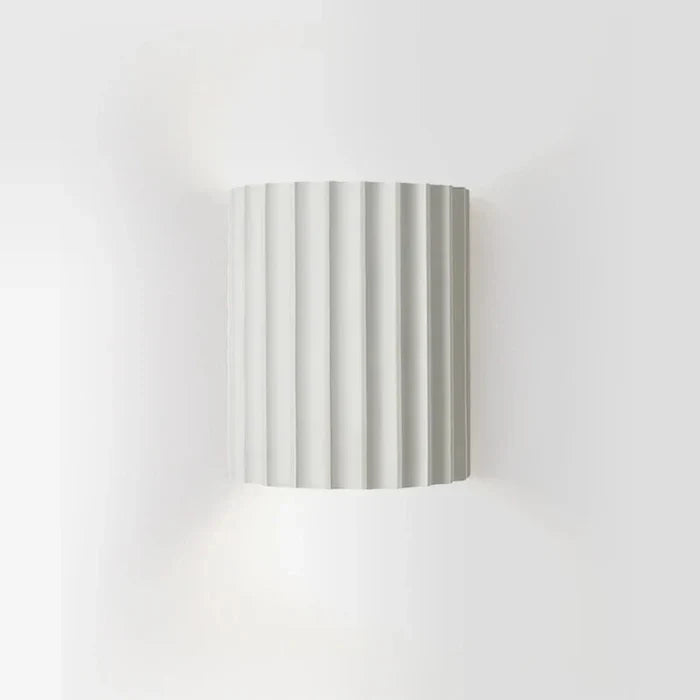 Modern Resin Wall Lamp - ArtisticWave-White-Warm White-Nora Luxe
