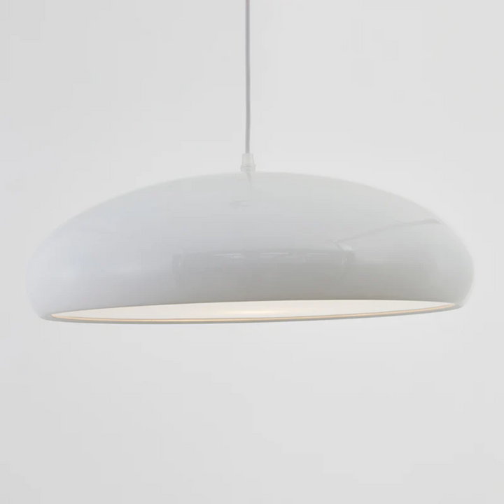 Modern Round LED Pendant Lamp - Serena-Orange-Average 13.78 inches-Nora Luxe