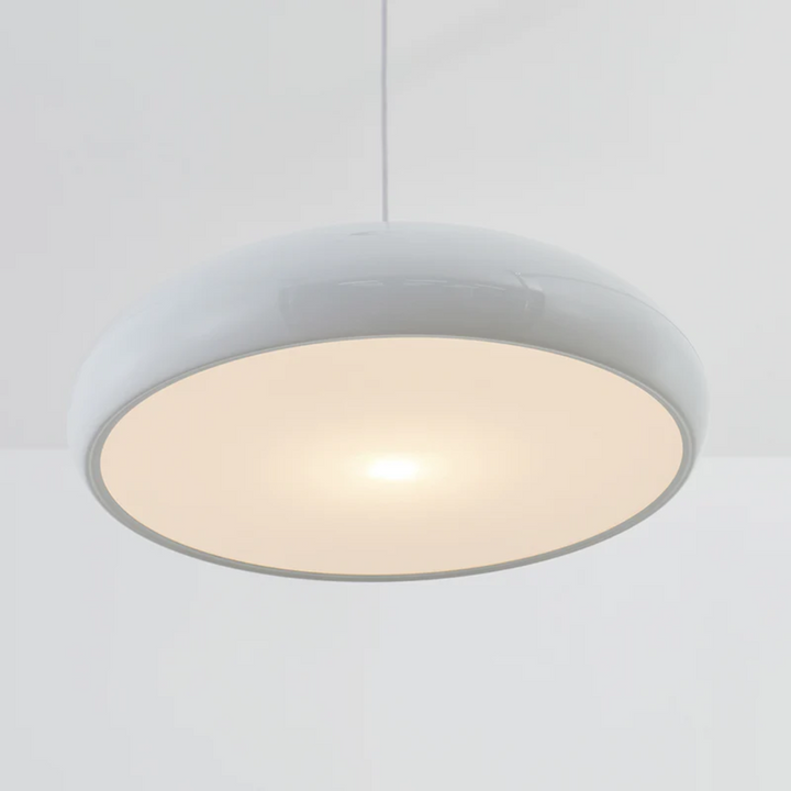 Modern Round LED Pendant Lamp - Serena-Orange-Average 13.78 inches-Nora Luxe