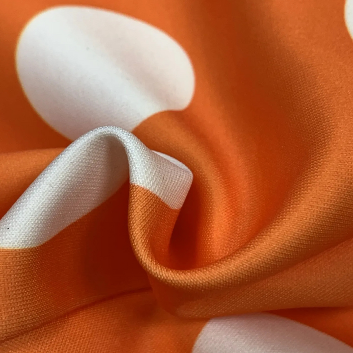 Modern Short Women's Coat - Vesper-Orange-XS-Nora Luxe