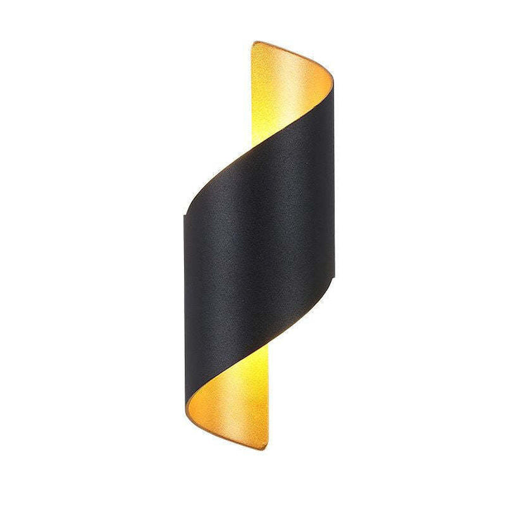 Modern Spiral LED Wall Light - TwistLight-Small-White-Nora Luxe