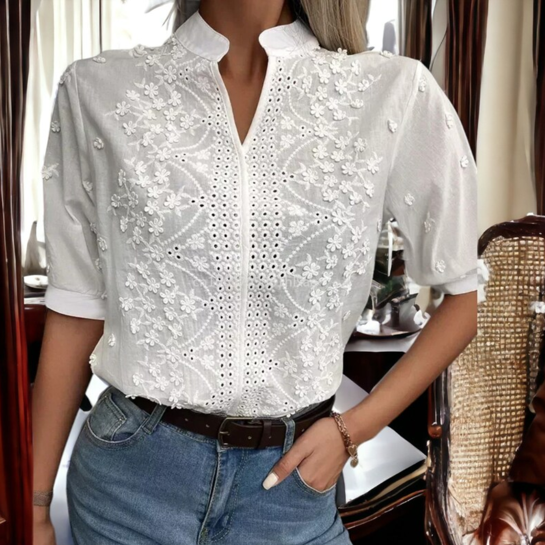 Modern Stylish Blouse - Celeste-S-Nora Luxe