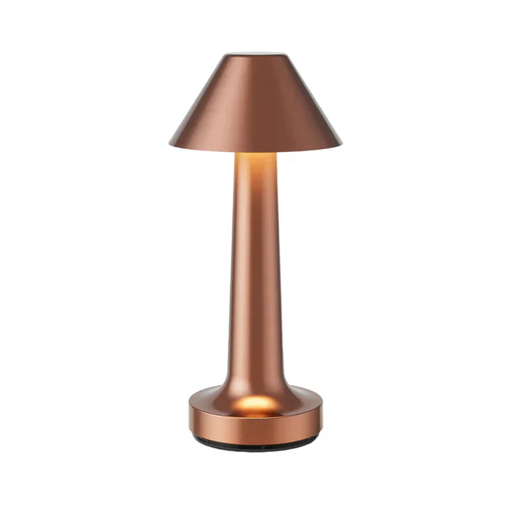 Modern Table Lamp - SleekGlow-Bronze/Pin-Nora Luxe