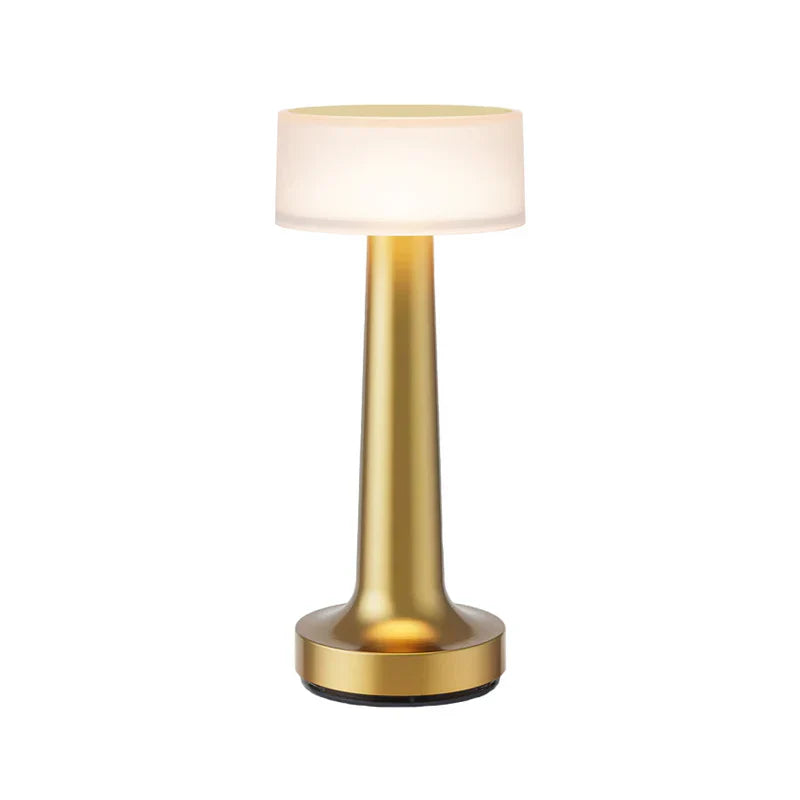 Modern Table Lamp - SleekGlow-Gold/Glowing-Nora Luxe