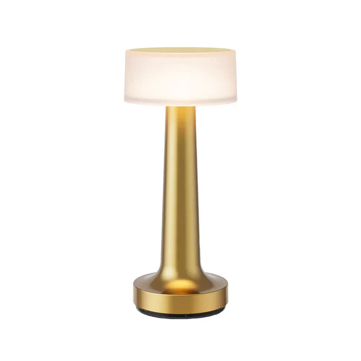 Modern Table Lamp - SleekGlow-Gold/Glowing-Nora Luxe