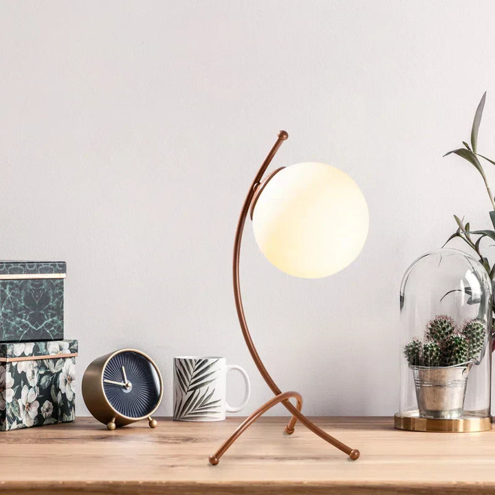 Modern Table Lamp - Velora-Copper-Nora Luxe