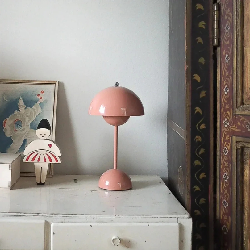 Modern Touch Sensitive Table Lamp - LumiTouch-Red-Nora Luxe