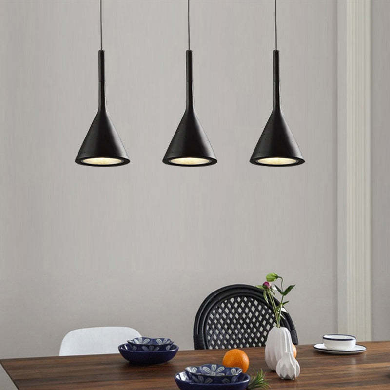 Modern Triangle Pendant Lamp - Trionda-Green-Nora Luxe