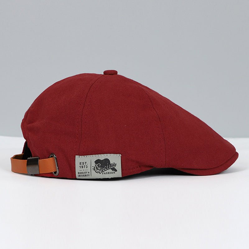 Modern Urban Beret - Bastien-Red-Nora Luxe