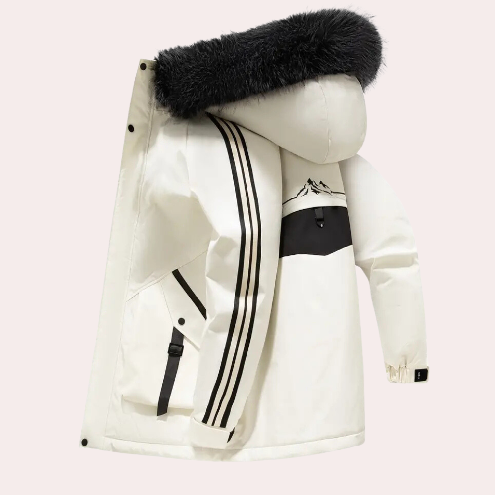 Modern Winter Jacket for Men - Maxim-Black-S-Nora Luxe