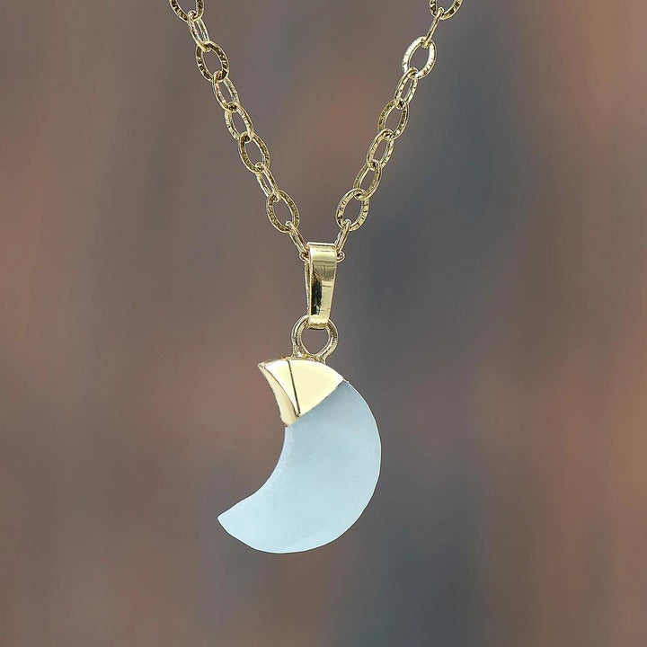 Moonstone Healing Necklace – Celestina-Apathy-Nora Luxe