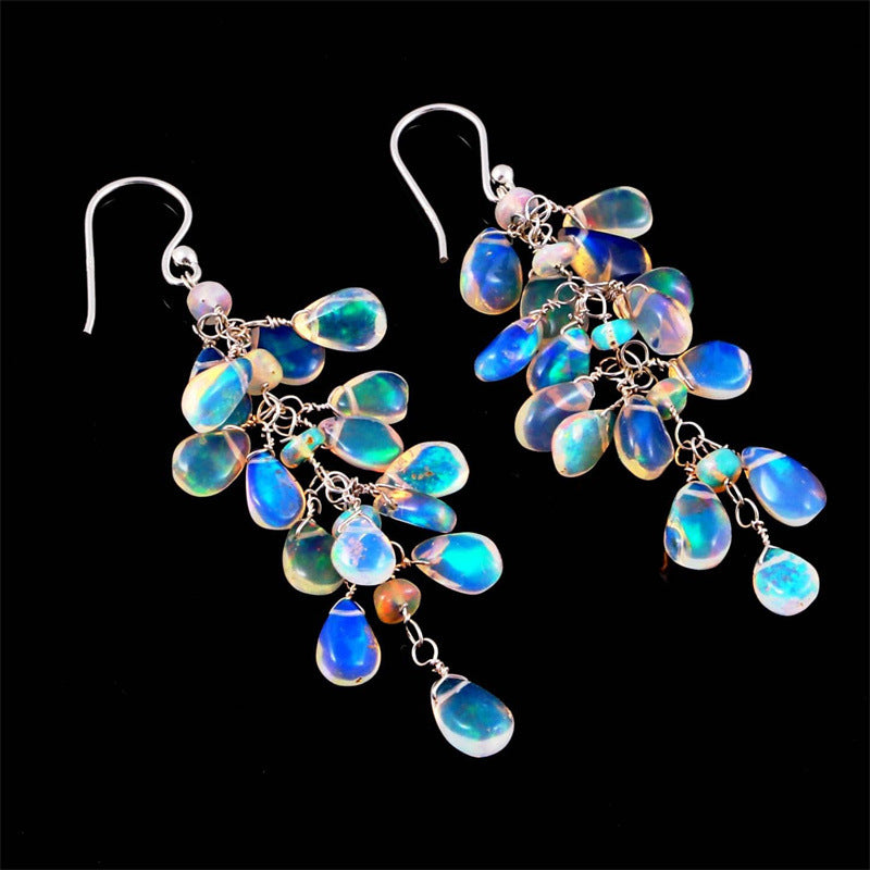 Moonstone Night Light Earrings - Jante-Nora Luxe