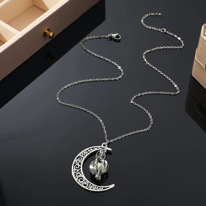 Moonstone Pendant Necklace-Nora Luxe