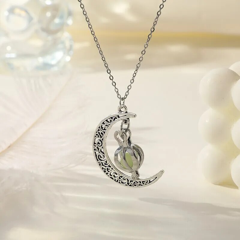 Moonstone Pendant Necklace-Nora Luxe