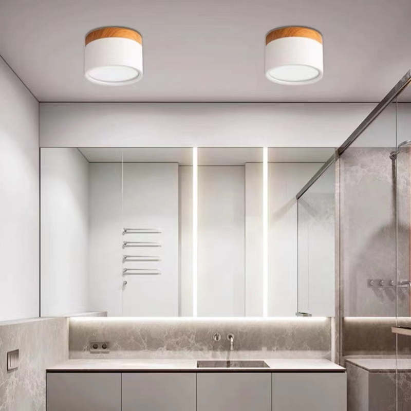 Morandi Style Modern LED Ceiling Lamp - LumiModo-Blue-5W-Warm white-Nora Luxe
