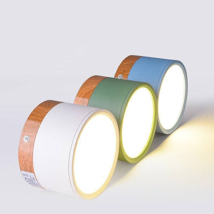 Morandi Style Modern LED Ceiling Lamp - LumiModo-Blue-5W-Warm white-Nora Luxe