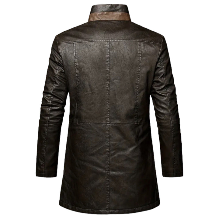 Motor jacket with Stylish Protection for Men - Stealth Phantom-Saddle brown-S-Nora Luxe