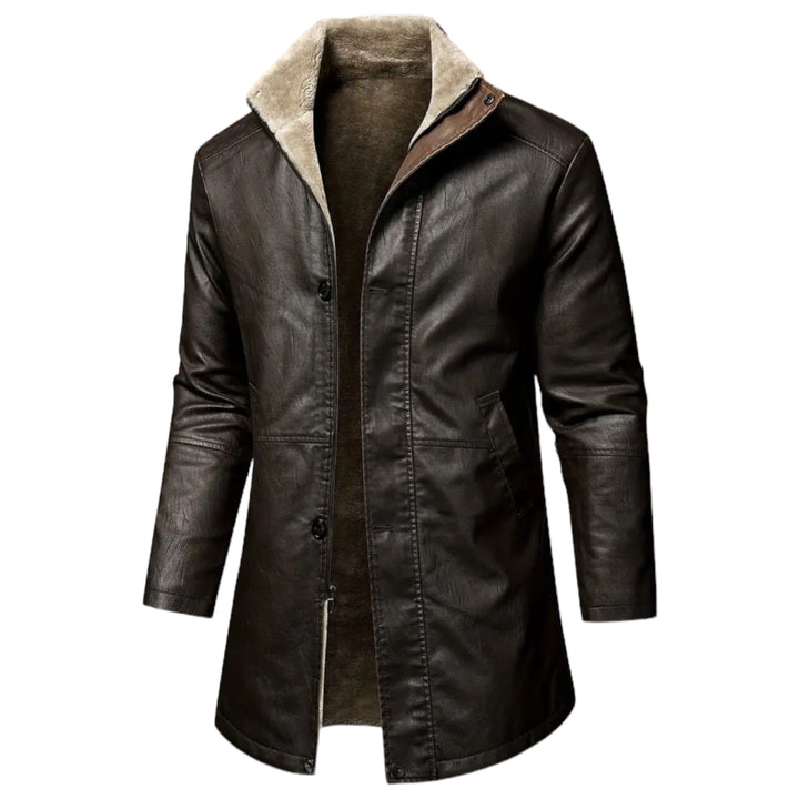 Motor jacket with Stylish Protection for Men - Stealth Phantom-Saddle brown-S-Nora Luxe