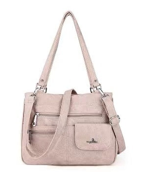 Multi-Compartment Women’s Shoulder and Crossbody Handbag – FlexiCarry