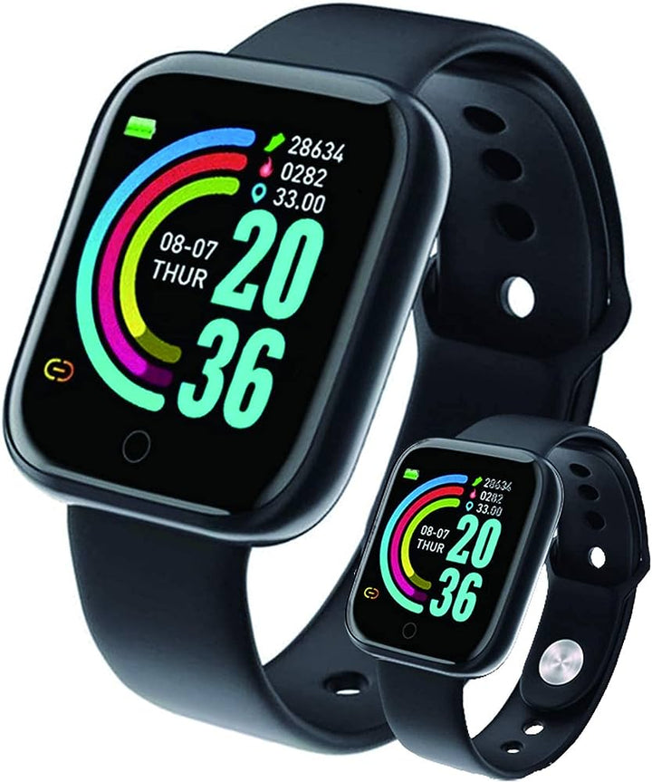 Multifunctional Smartwatch – PulseOne-Black-Nora Luxe