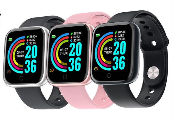 Multifunctional Smartwatch – PulseOne-Black-Nora Luxe