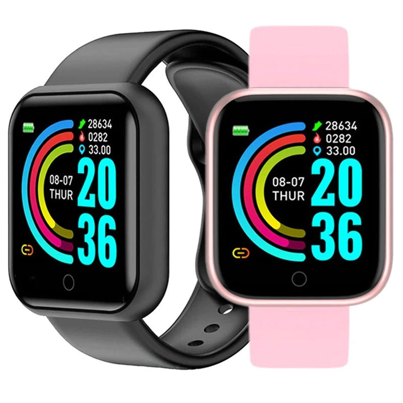 Multifunctional Smartwatch – PulseOne-Black-Nora Luxe