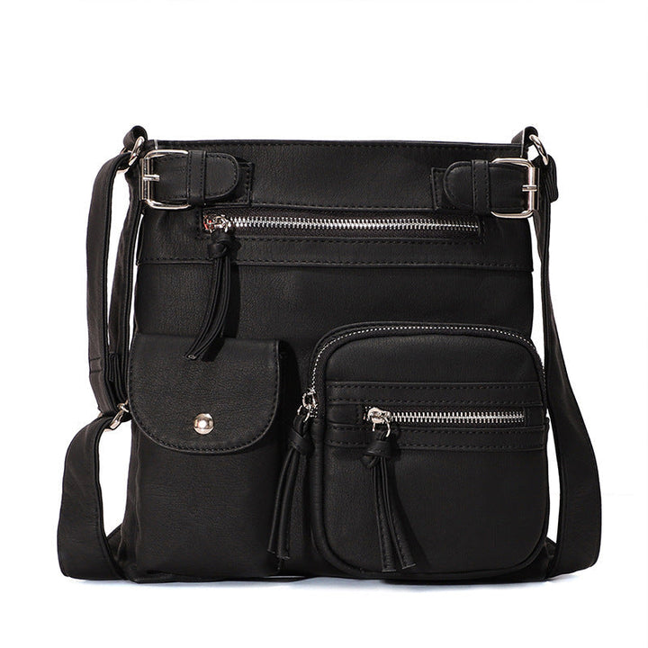 Multifunctional Stylish Anti-Theft Bag - SafeStyle-Black-Nora Luxe