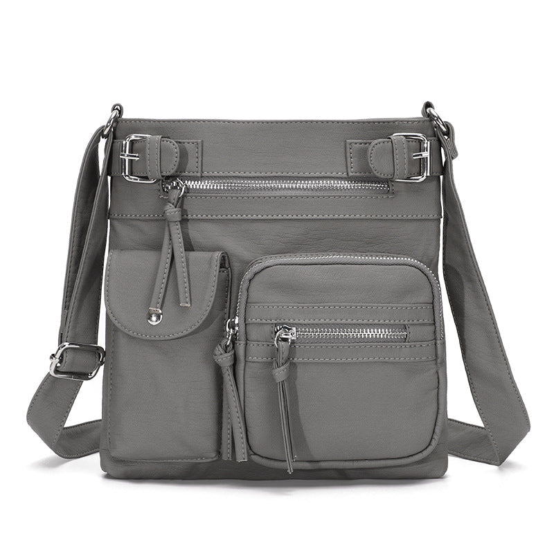 Multifunctional Stylish Anti-Theft Bag - SafeStyle-Gray-Nora Luxe