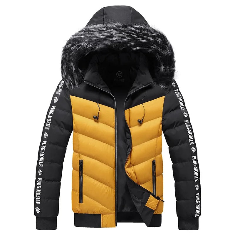 Multifunctional Wind Jacket with Detachable Hood - Luca-Yellow-M-Nora Luxe