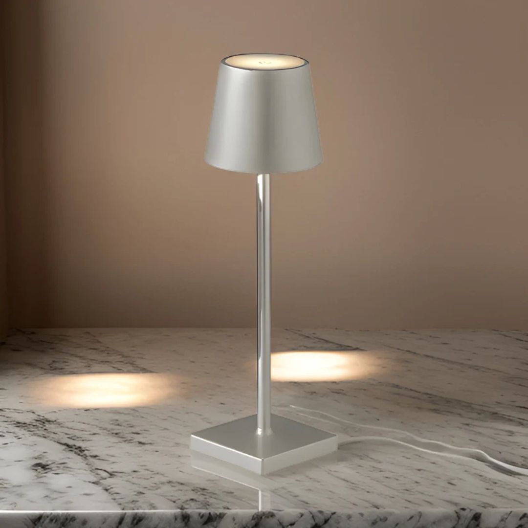 Multifunctional Wireless Rechargeable Table Lamp - NordicAura-Gray-Nora Luxe
