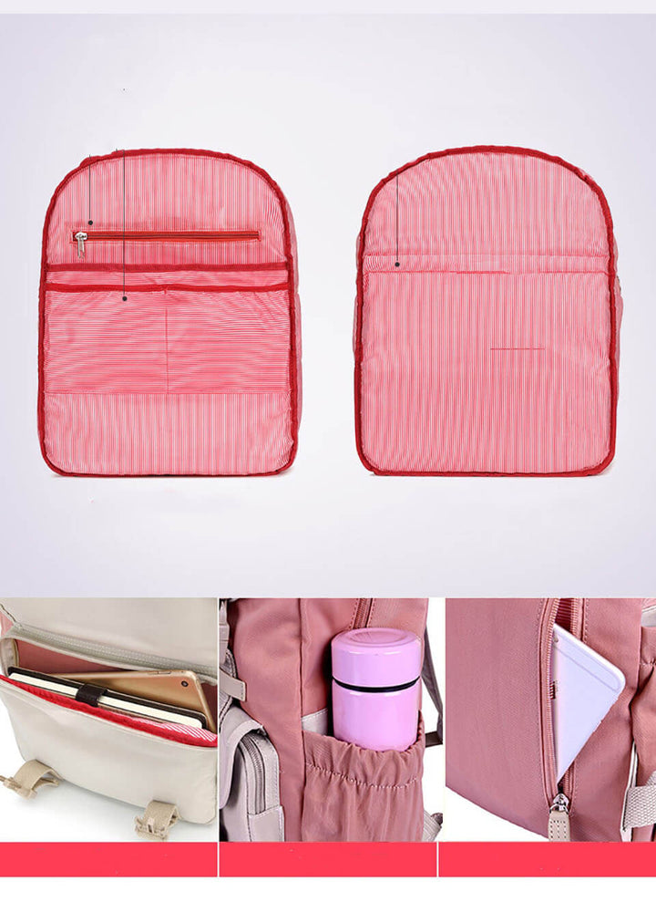 Lightweight Multi-Compartment Travel Backpack – Water-Resistant 20–35L Capacity