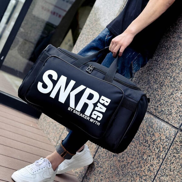 Water-Resistant Multi-Compartment Sneaker & Gear Travel Bag