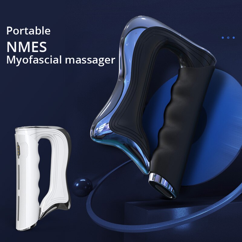 Myofascial Release Therapy Device - MuscleWave-Black-Nora Luxe
