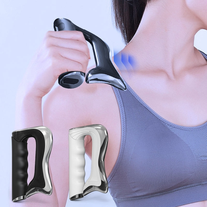 Myofascial Release Therapy Device - MuscleWave-Black-Nora Luxe
