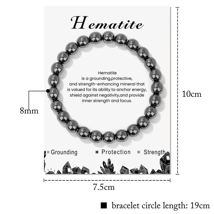 Natural Crystal Healing Energy Bracelet - Aria-Amazonite-Nora Luxe