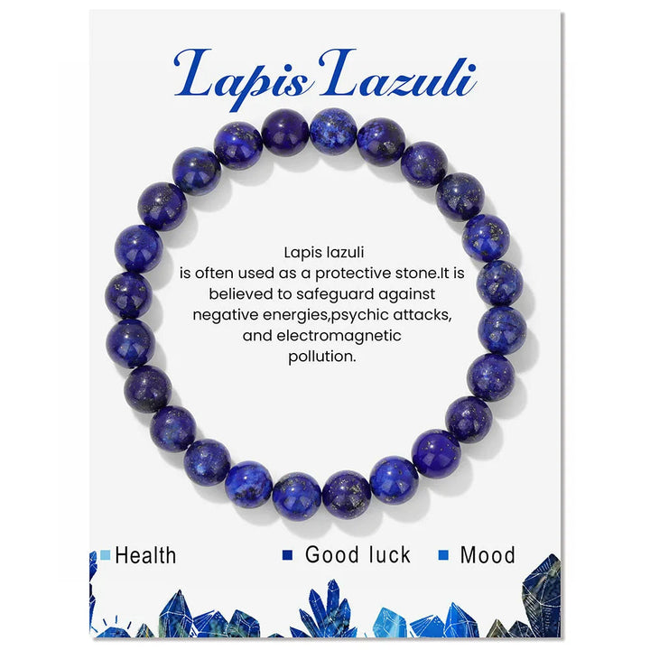 Natural Crystal Healing Energy Bracelet - Aria-Amazonite-Nora Luxe